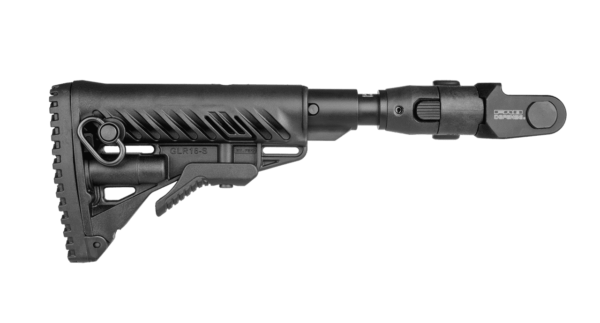 Fab Defense M4 Folding Collapsible Buttstock with Shock Absorber for AKMS (underfolder) - M4-AKMS P SB 5