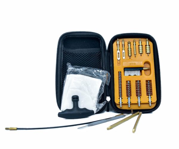 Kiro Premium Gun Owners bundle - Handgun Case, Cleaning Kit, Eye Protection & Gun Belt 9