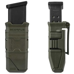 Fab Defense QL-9 Single Magazine Pouch & Quick Loader for Polymer & Stee...