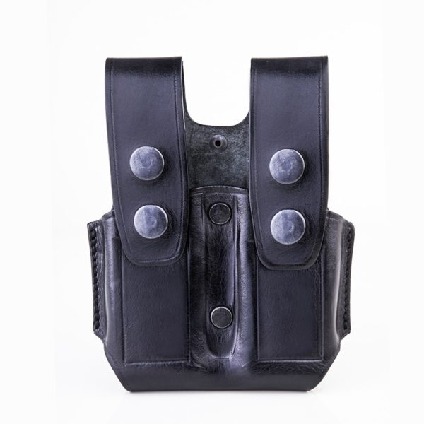 KIRO Double Stack Magazine Carrier with Thumb Break for 9mm & .40 Calibers 1