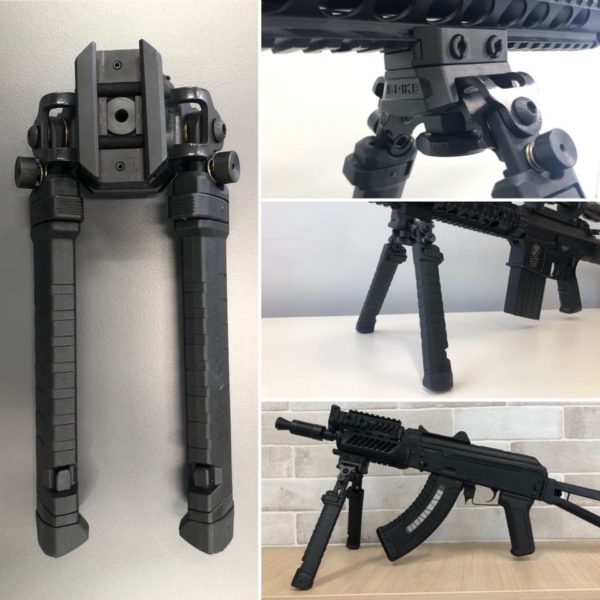 FAB Defense Spike Tactical Bipod with 5 leg positions Best for Ergonomic use 4
