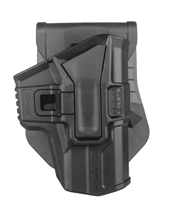 M1 G-9 SCORPUS FAB Defense Glock 9mm Level 1 Holster (Paddle+Belt) 2