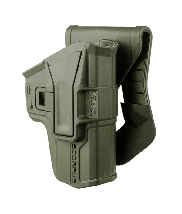 M1/MX G-9R SCORPUS FAB Defense Glock 9mm Level 2 Holster (Paddle+Belt) 5