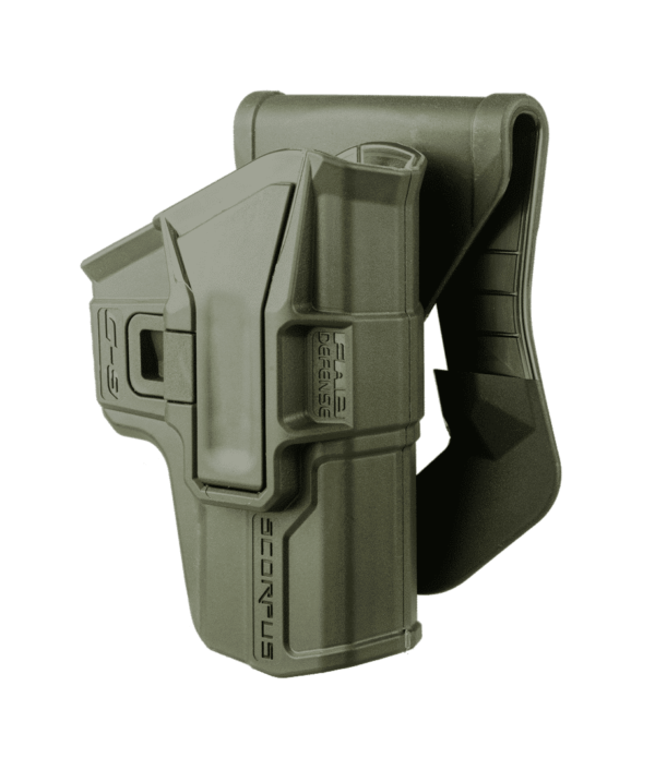 M1 G-9 SCORPUS FAB Defense Glock 9mm Level 1 Holster (Paddle+Belt) 3