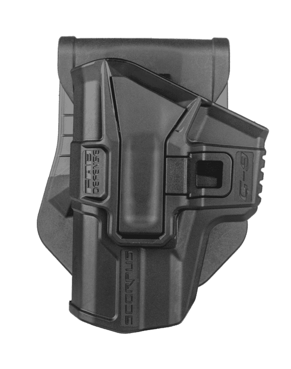 M1/MX G-9R SCORPUS FAB Defense Glock 9mm Level 2 Holster (Paddle+Belt) 4