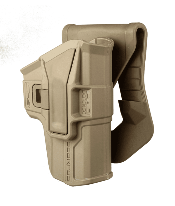 M1/MX G-9R SCORPUS FAB Defense Glock 9mm Level 2 Holster (Paddle+Belt) 3
