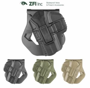 M24 Paddle G-9 SCORPUS Fab Defense Glock 9mm Level 1/2 Retention Holster - Slim Fi...