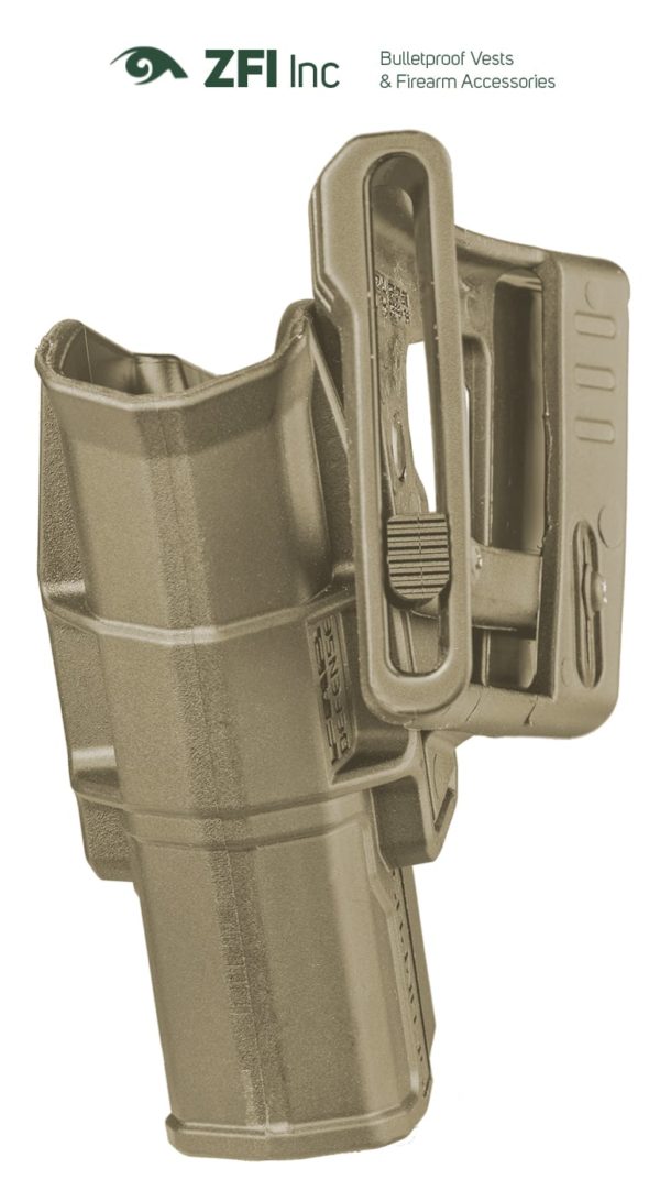 M24 Belt G-9 SCORPUS Fab Defense H&K USP 9mm/.40/.45 Fullsize and Compact Level 1/2 Retention Holster - Slim Fitting Design 4
