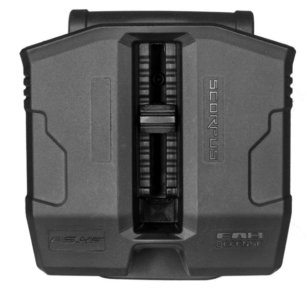 Fab Defense Double Magazine Pouch for .45 Double-Stack Steel Magazines (Paddle+Belt) - PS.45 4