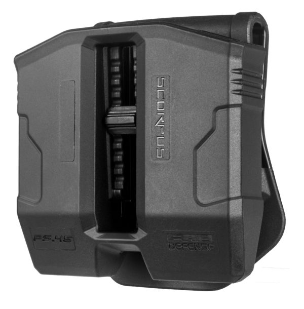 Fab Defense Double Magazine Pouch for .45 Double-Stack Steel Magazines (Paddle+Belt) - PS.45 3