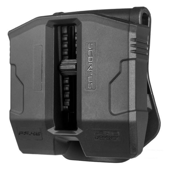 Clearance Sale! Double Magazine Pouch for .45 Double-Stack Steel Magazines (Paddle+Belt) - PS.45 3