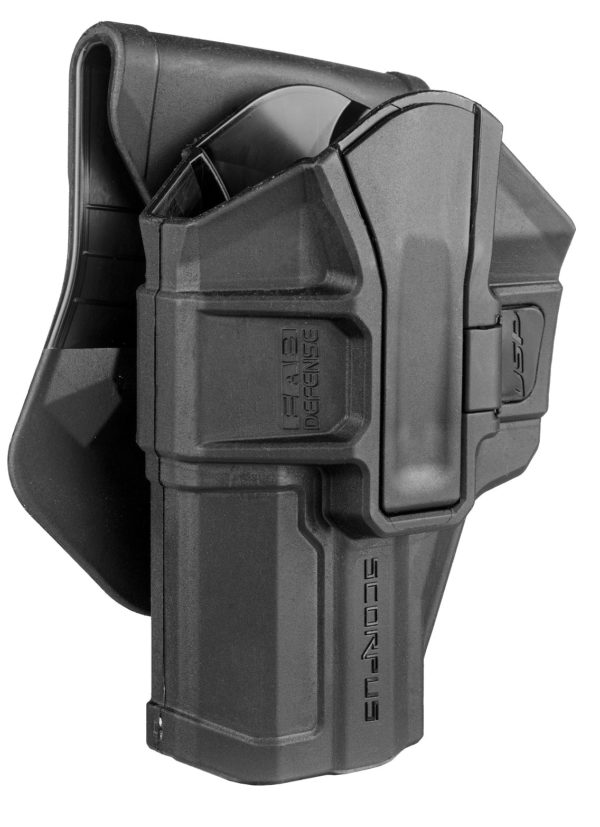 M1 SCORPUS FAB Defense H&K USP 9mm/.40/.45 Fullsize and Compact Level 1 Holster (Paddle+Belt) 2