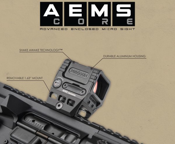 New Holosun AEMS CORE (Advanced Enclosed Micro Sight) Reflex Sight 2