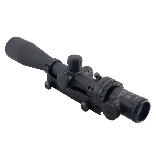 M1200ART-XLR Hi Lux M1200 6X-24X50 ART (Auto Ranging Trajectory) Scope w/ Green or Red Illuminated XLR Ranging Reticle 8