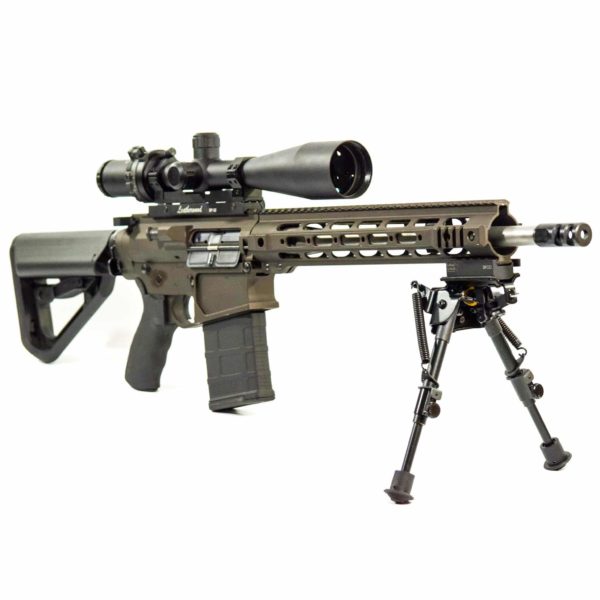 M1200ART-XLR Hi Lux M1200 6X-24X50 ART (Auto Ranging Trajectory) Scope w/ Green or Red Illuminated XLR Ranging Reticle 3