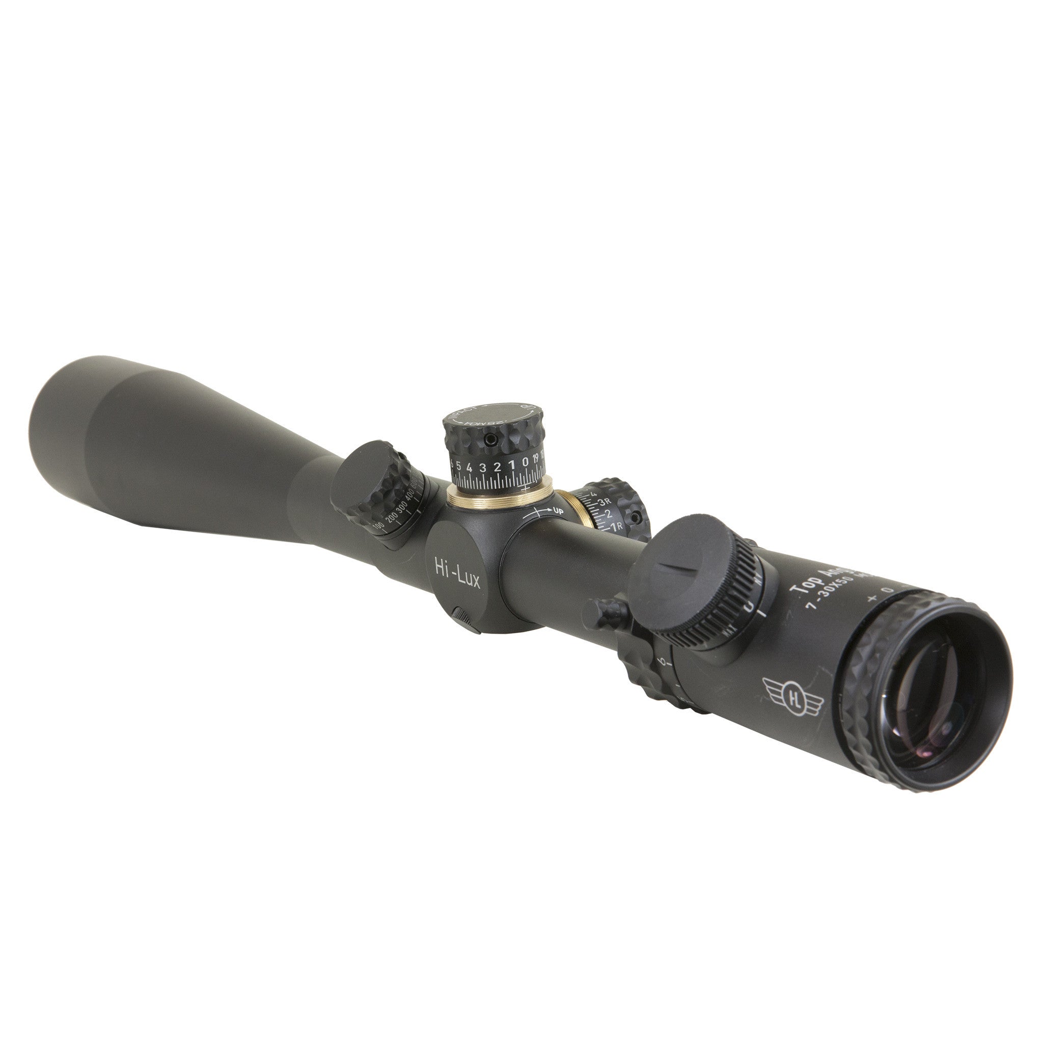 TP730X50MOA Hi Lux Top Angle 7x-30x50mm Riflescope w/ MOA Ranging Reticle & Fr...