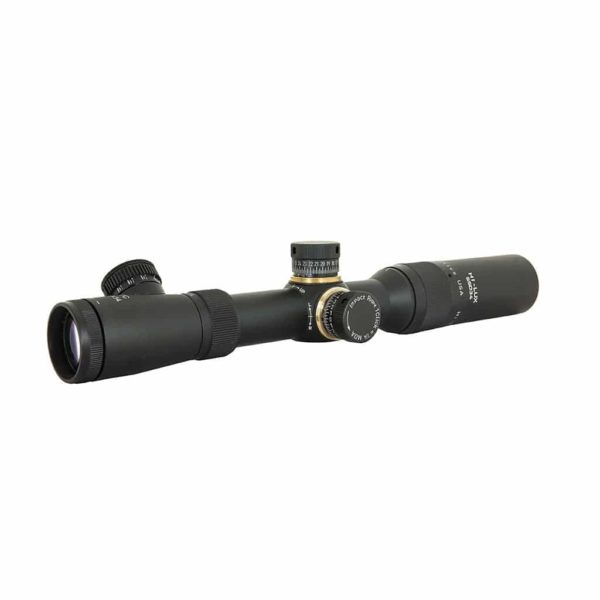 XTC14X34 Hi-Lux 4X34mm Service Competition Riflescope w/ Green Illuminated MOA Cross Reticle 1