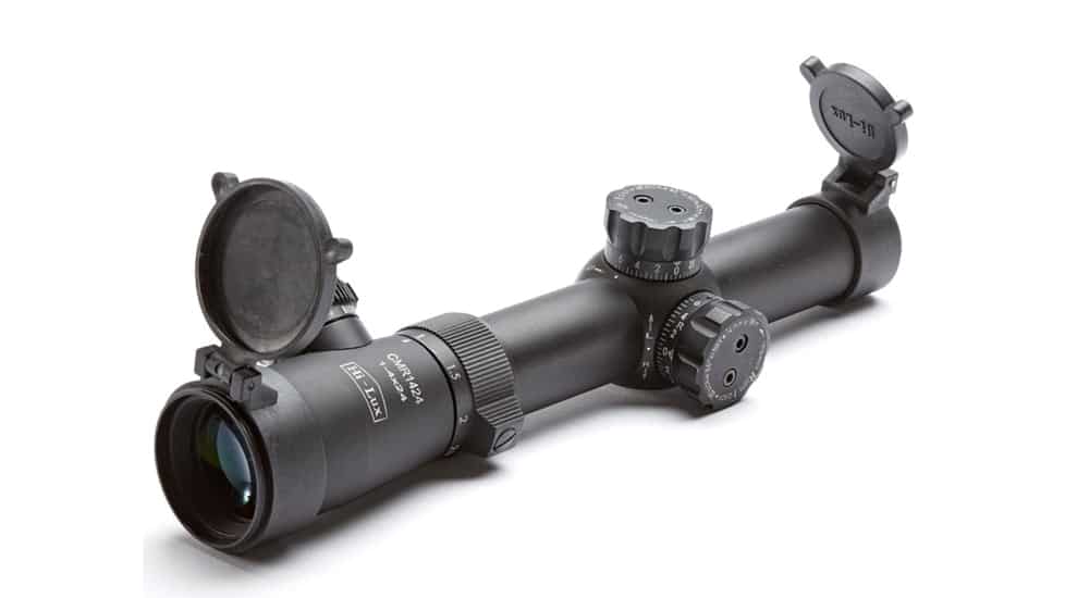CMR-AK762 Hi Lux Close to Medium Range 1X-4X Riflescope w/ AK-762 & 300 BLK BD...