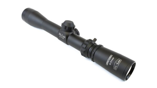 Hi Lux Long Eye Relief 2X - 7X 32mm Scout Riflescope w/ Duplex or .308 BDC Reticle 6