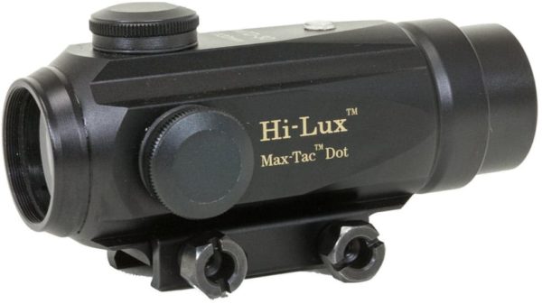 MTD-30 Hi-Lux 1X30mm Max Tac Dot Digital Red Dot Sight w/ Anti-Reflection Device & Screw on Lens Covers 1