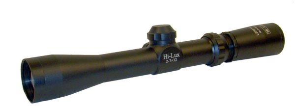 Hi Lux Long Eye Relief 2X - 7X 32mm Scout Riflescope w/ Duplex or .308 BDC Reticle 12