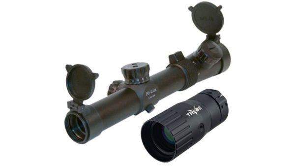 CMR-AK762 Hi Lux Close to Medium Range 1X-4X Riflescope w/ AK-762 & 300 BLK BDC Reticle 7