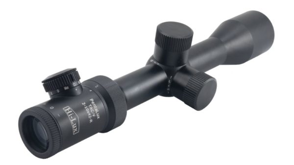 TAC-V210X42 PentaLux Hi-Lux Variable RifleScope w/ Green or Red Illuminated Ranging Reticle 9