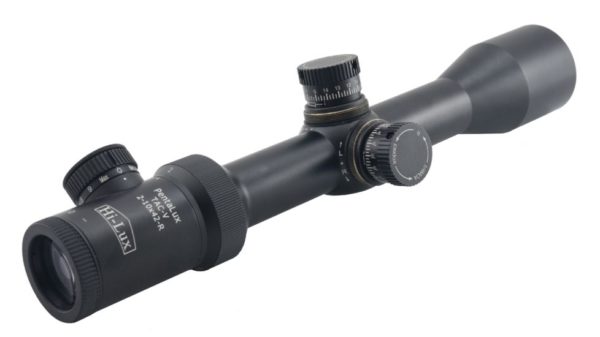 TAC-V210X42 PentaLux Hi-Lux Variable RifleScope w/ Green or Red Illuminated Ranging Reticle 10
