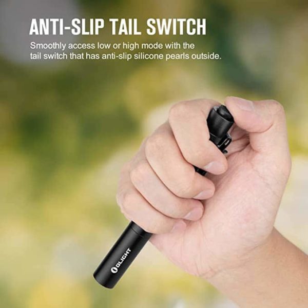 Olight I3T Plus 250 Lumens EDC Pocket Slim Flashlight with 2xAAA Batteries and a PMMA Optic Lens 5