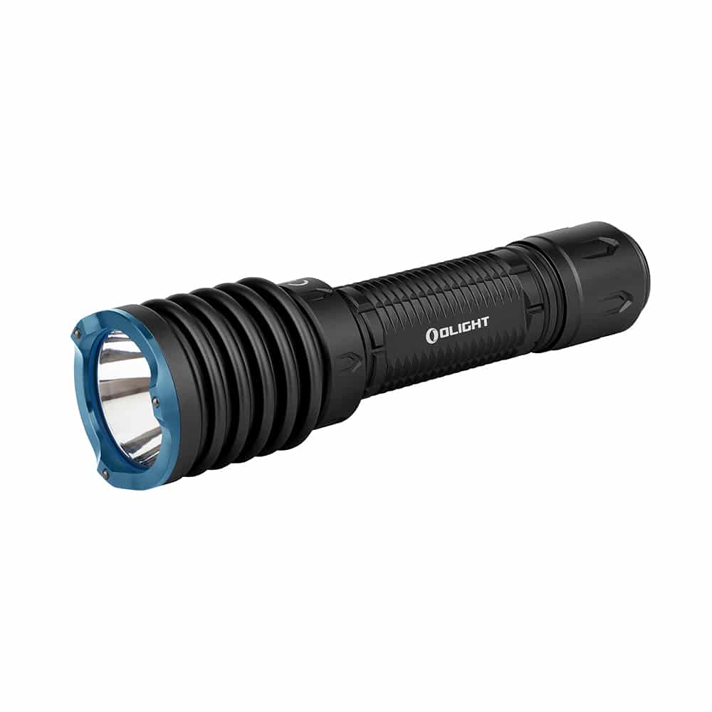 Olight Warrior X 3 2500 Lumens Rechargeable Tactical Flashlight with 560 Meters Be...