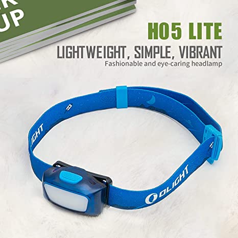 Olight H05 Lite LED Headlamp, 5 Modes Lightweight Head Lamp for Head with Adjustable Headband 3