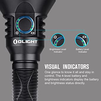 Olight Javelot Pro 2 Kit 2,500 Lumens Ultra-Bright Long-Distance Flashlight, Rechargeable Powerful NW LED Handheld Light 3