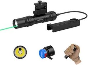 Olight Odin GL Mini 1000 Lumens Picatinny Rail Mounted Rechargeable Tactical Flash...