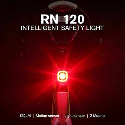 Olight RN 120 Bike Lights, 120 Lumens Tail Light 260 Degree Visibility, 1500m Viewable Range 2