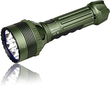 OLIGHT X9R Marauder 25000 Lumen Six High Performance LED Super Bright Rechargeable Flashlight (OD Green) 1