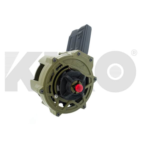 KIRO Skeletor 12 - Rapid Loading 20 Round Drum Magazine for AR12 & 12GA Turkish Style 1919 Shotguns 12