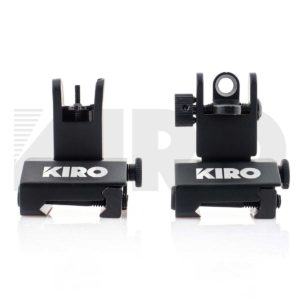 KIRO AFUS - Aluminum Front & Rear Flip-Up Backup Sights