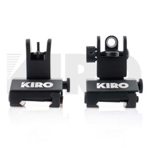 KIRO AFUS - Aluminum Front & Rear Flip-Up Backup Sights 11