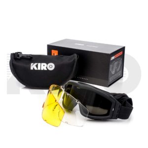 KIRO Arcus - Tactical Goggles with Interchangeable Polarized Lenses