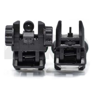 KIRO FLUS - Front and Rear Flip Up Sights Made of Strong Polymer Composite 9