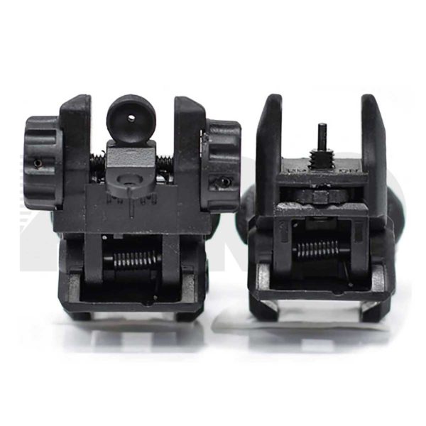 KIRO FLUS - Front and Rear Flip Up Sights Made of Strong Polymer Composite 1