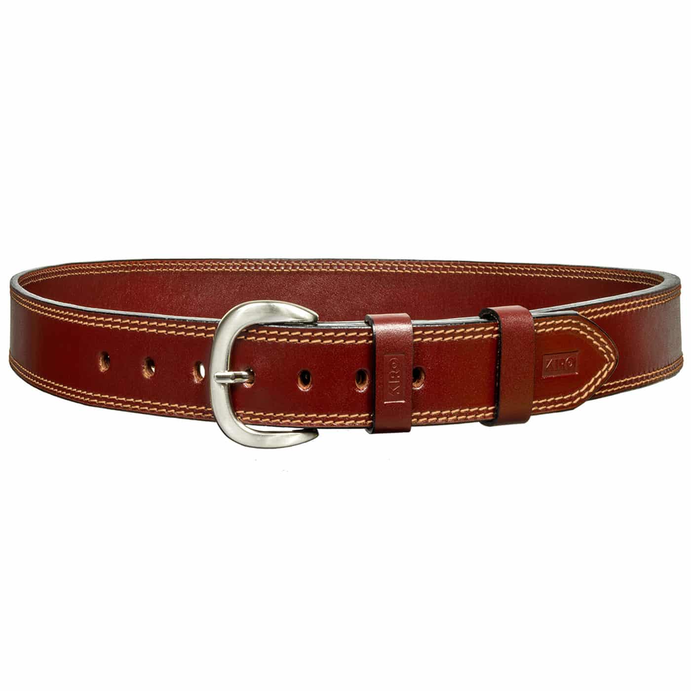 KIRO MOAB Premium Heavy Duty Handmade Leather Belt for Gun Carry