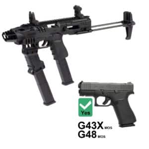 KIRO MORPH Conversion System for Glock 43X | Rapid Deployment Chassis with Spring ...